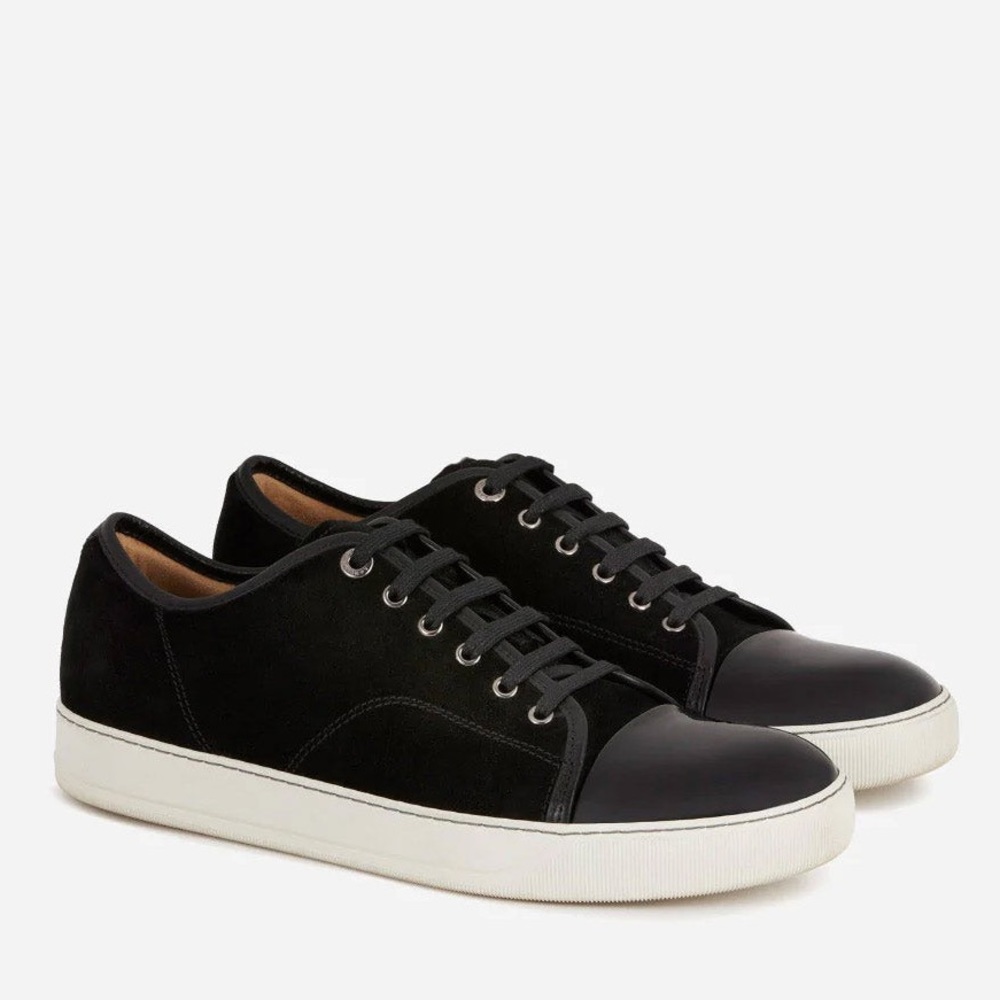 DBB1 SUEDE AND PATENT LEATHER SNEAKERS Size 12
